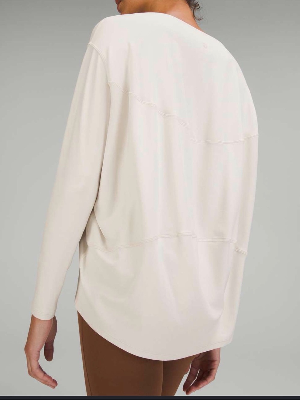 lululemon athletica Cream Long-Sleeve Oversized Pullover